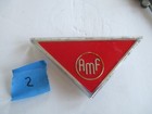Vintage 1970   s  Amf Bowling Alley Emblem Badge Sign Logo Triangle         02a6
