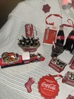 Lot Of  39 Vintage Coca-cola Christmas Ornaments 