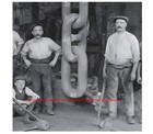 5x5 Titanic Anchor Chain Photo White Star Line Ship Disaster C1909