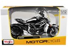 1 12 Ducati X Diavel S Black Diecast Motorcycle Model     Maisto Diecast Model