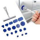 19 Pcs Car Dent Puller Kit  Car Body Dent Removal Pulling Tabs With Pro Slide 
