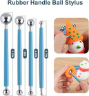 Luney 25 Pcs Polymer Clay Sculpting Tools Kit Pottery Tool Set Bag