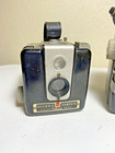 Vintage Kodak Brownie Cameras Bull s-eye   Hawkeye Flash Model - Untested