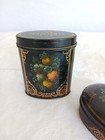 Set Of 3 Beautiful Vintage Victorian-style Floral Tins - Made In England Euc