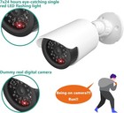 Wali Dummy Fake Camera  Surveillance Security Cctv Dome Camera  2 Pack  White