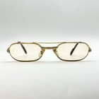Read Desc Vintage Cartier Paris Gold Double Bridge Eyeglasses 130 France
