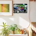Vintage Racing Metal Sign  Retro Garage Tin Sign  Car Lover Gift wall Decor For 
