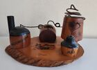 Vintage Georgia State Moonshine Still Jug Wood Decoration Souvenir Made In Usa