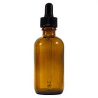 2 Oz Amber Glass Bottle W  Glass Dropper - Multi-packs
