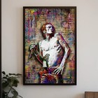 Scott Weiland Stone Temple Pilots Tribute 8x12in Poster Scott Weiland Pop Art