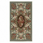 Alfombras Non-skid  non-slip  2x4 Rubber Backing Modern Floral Low Profile Pi   