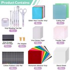 All-in-bundle  90pcs Ultimate Tools And With Vinyl  Weeding Tools  Transfer T   