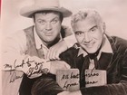 Vintage Bonanza Lorne Green Dan Blocker Studio Promotional Picture Photo Tv Show