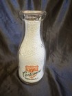 Vintage Castanea Dairy Trenton Nj Pint Milk Bottle Chocolate Drink Acl Mtc