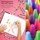 Arteza Kids Toddler Crayons  Bulk 144 1 Count  pack Of 144   Multicolor