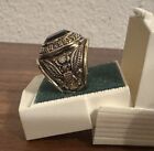 Vintage Uscg United States Coast Guard 18k Hge W Box  Size 12