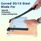 Paper Trimmer Cutter For Office And Crafts  Heavy-duty  Portable Paper    