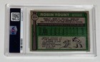 1976 Topps Robin Yount Psa 8 Nm-mt Auto 10 Signed Baseball Card  316 Brewers Hof