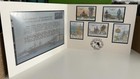 Russia 2002  St  Petersburg 300th  Anniv   Folder With Set Sc  6695-99  Mnh