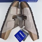Birkenstock Arizona Taupe Suede Leather Women s Sandals Narrow 37-41 wide 42-45