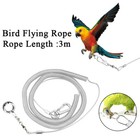 3m Leash Parrot Flying Training Rope Bird Harness For Macaw With Leg Ring Us  