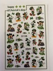 Disney St Patricks Day 3d Mickey Nail Art Stickers- Nail Decals