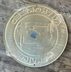 Buick Authorized Service 12  Diameter Embossed Aluminum Sign Made In Usa