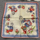 Vtg Handkerchief Lot Of 9 Floral Lace Linen Assorted Styles Colors Sizes Hankie