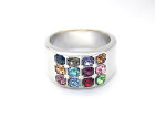 Hoshen Stones Ring 12 Bible Tribes Of Israel Jerusalem Jewish Size- Us10  eur 20