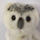 Hansa Owl Plush Stuffed Toy Soft Fluffy Collector s Used