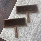Genuine Old Whittemore Patent No  10 Cotton Carder Combs  Watson-williams-vtg