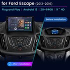 For Ford Escape 2013-2019 Android 13 Wireless Carplay Car Radio Stereo Gps Navi 