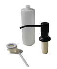 Built In Sink Soap Dispenser  Lotion Dispenser For Kitchen Sink Black Brand New