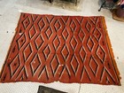 Antique Transitional Navajo Pictorial Blanket Native American Indian Holy As Is