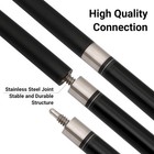 Fiberglass Graphite Composite Billiard Pool Cue Sticks 18oz 19oz Black 21oz
