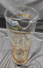 Vintage Glass Martini  cocktail Pitcher Elegantly Shaped Mcm
