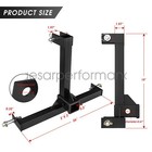 Category 1 Drawbar Tractor Trailer 3 Point Hitch Receiver Attachment Standard