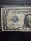 1923  1 Silver Certificate Large Note Blue Seal -horse Blanket - Spellman White