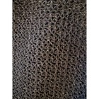 Vintage Black Knit Maxi Dress Short Sleeve V Neck Sz 10