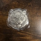 2022 Chad 1oz  999 Antiqued Silver Tiger High Relief Coin  999 Fine 533 2500