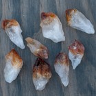 50g Natural Citrine Quartz Crystal Points Brazil Healing Money Stones 4 Jewelry 