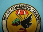 Vietnam War Patch  Us 19th Air Commando Squadron   Deeds  Not Words  