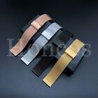 12 14 16 18 20 22 24 Mm Milanese Watch Strap Band Stainless Steel Mesh Bracelet