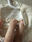 Vintage Paper White Dress Linen cotton Lace Embroidery Cottagecore Kids Girls 6