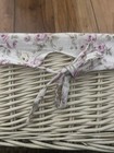 Rachel Ashwell White Wicker Target Simply Shabby Chic Wicker Basket W  Liner
