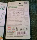 Set Of 2   07fl Oz Salt Range Himalayan Pink Salt Nasal Inhaler Natural Mint Oil