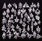 Yaoding 40pcs Mix Stainless Steel Tones Alloy Bead Cage Pendant Wish Lava