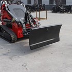 Skid Steer Loader Attachment Snow Shovels For Bulldozing And Snow Pushing