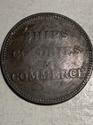  1835  Prince Edward Island Ships  Colonies   Commerce 1 2 Penny Token Canada