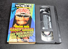 Macho Man Randy Savage Man Behind Madness  vhs  1998  Wcw Nwo Superstar Rare